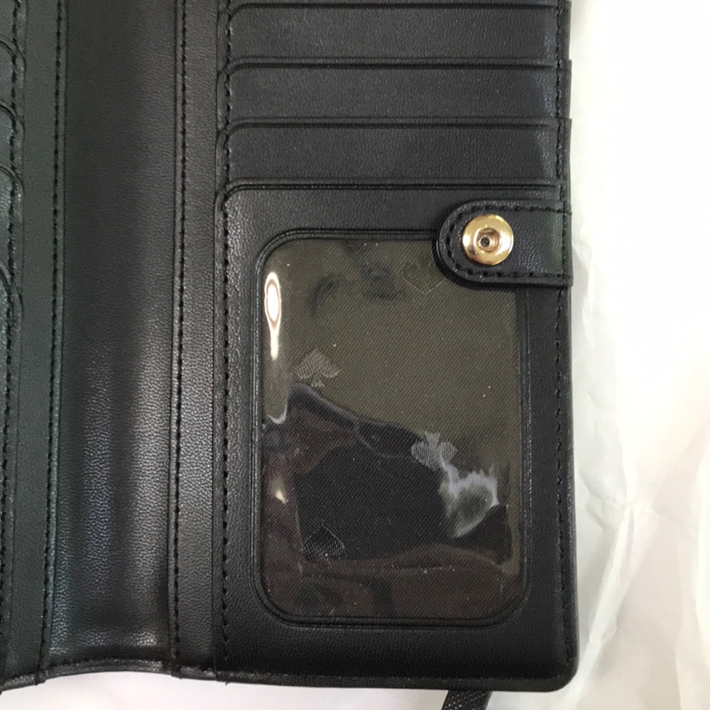 ♠️ Kate Spade Cameron Black Snap Wallet ♠️ - Picture 7 of 8